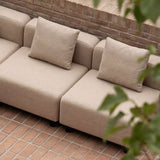 Cobana Lounge Sofa - 3 seater w/ Patio Storage Table i Boucle Beige från sackit