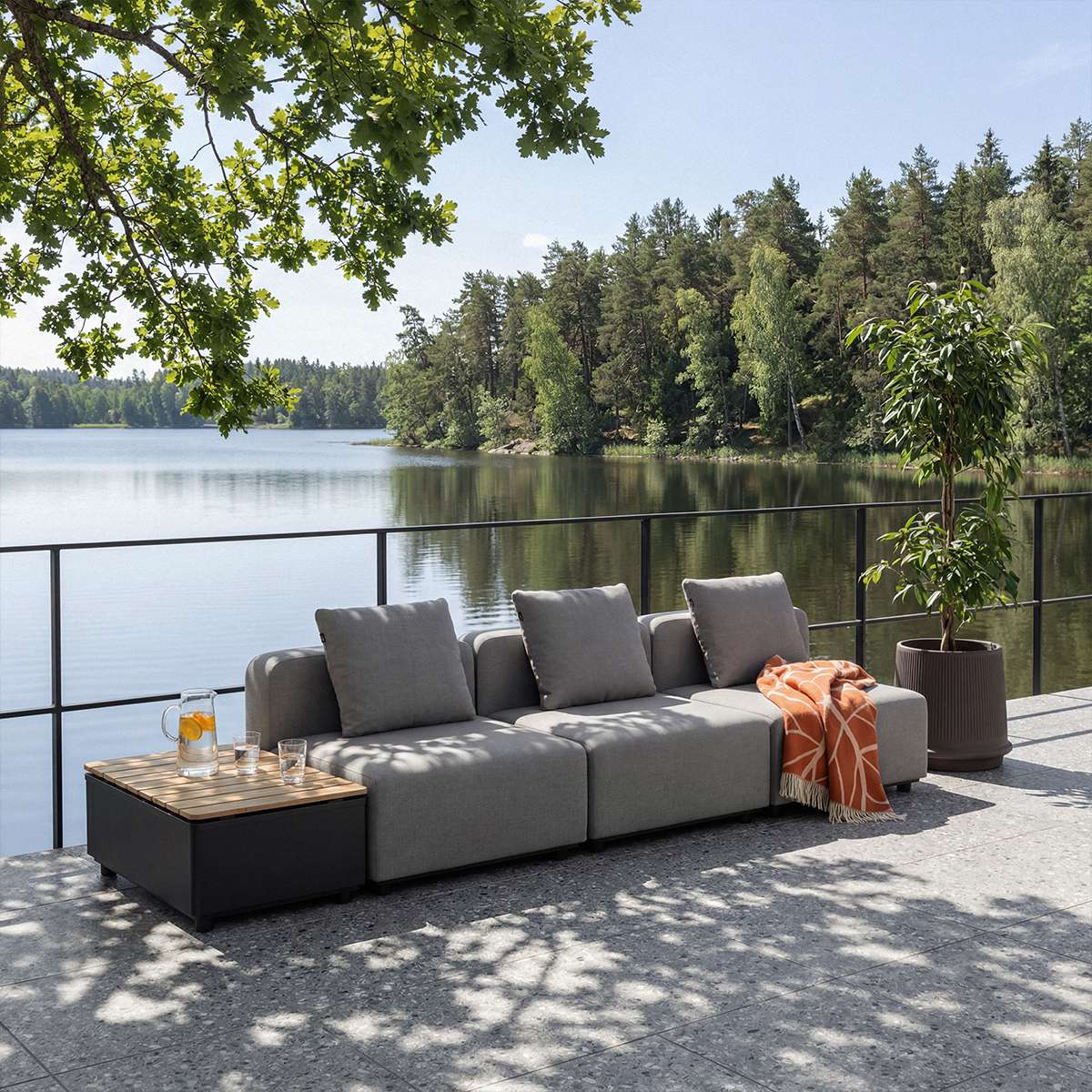 Cobana Lounge Sofa - Seat i Kirra Grey från sackit