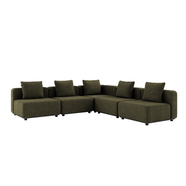 Cobana Lounge Sofa Winter Cover - 5 modules - Corner sofa