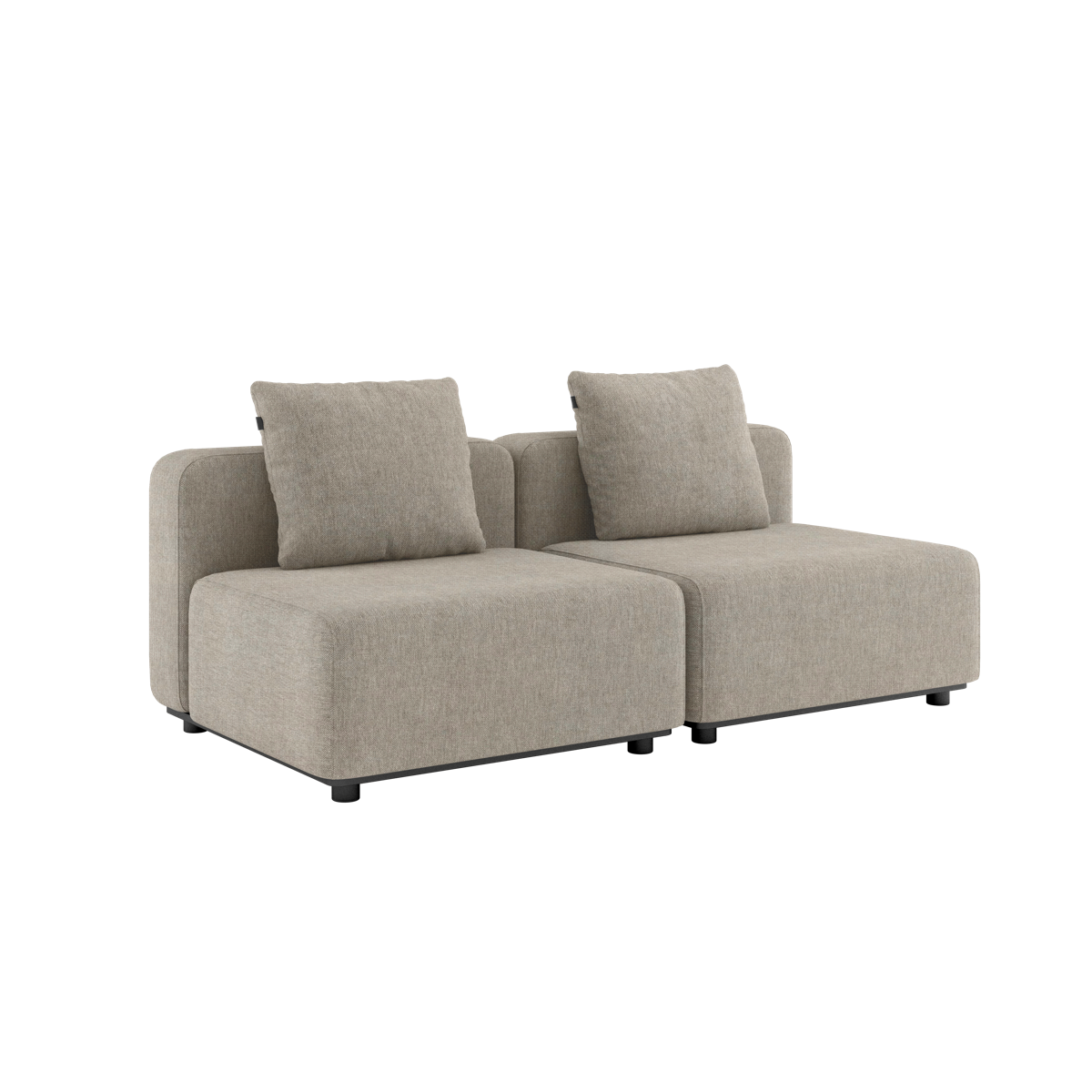 Cobana Lounge Sofa Winter Cover - 2 modules - Sand
