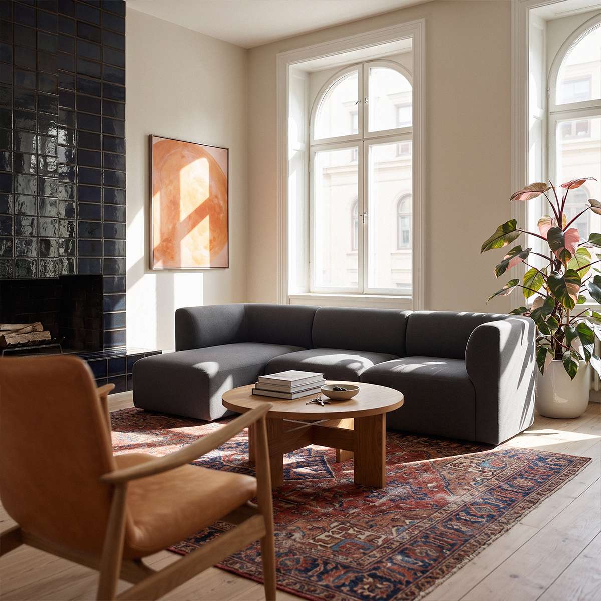 Fjord Sofa - 3 Seater Chaise Left