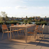 Kirra Dining Table & 6 Kirra Patio Chair