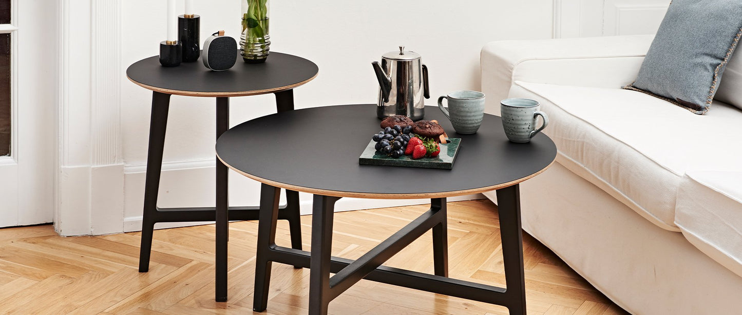 Nordic Sofa Table - Runt soffbord i dansk design