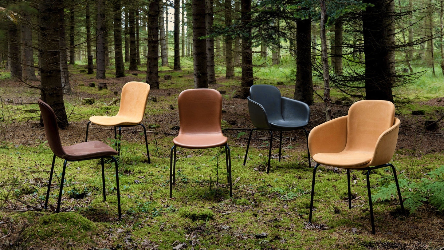 Chair no. One S1 Black Swivel - Inomhus matstol