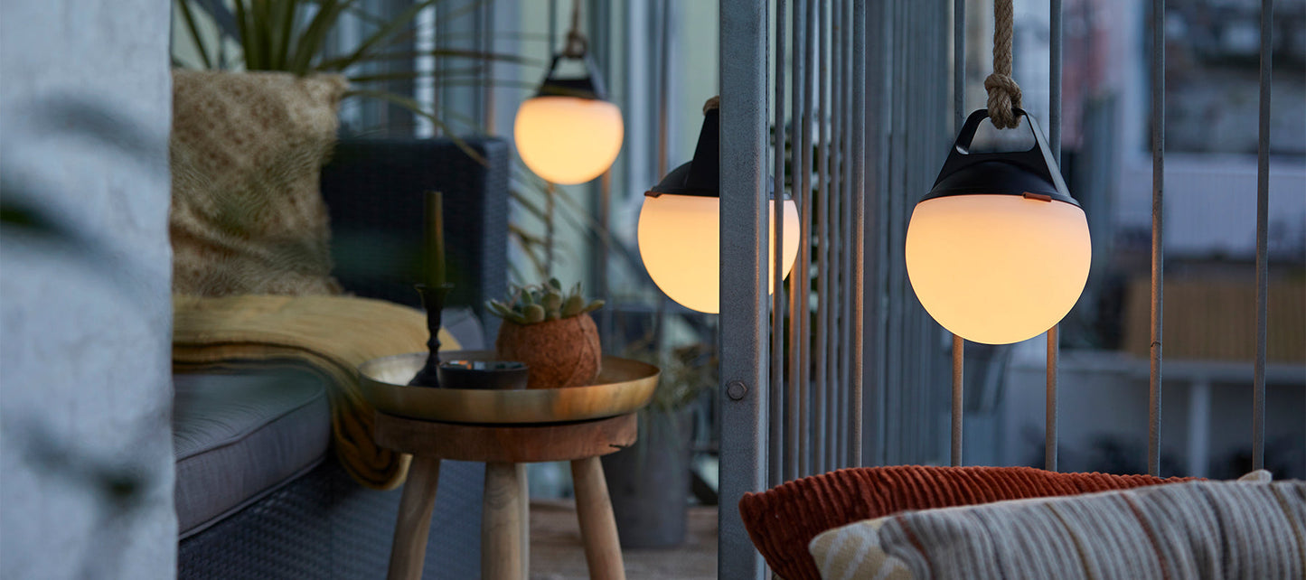 Light 150 - Utomhus / inomhus batteridriven lampa - Ø17 cm