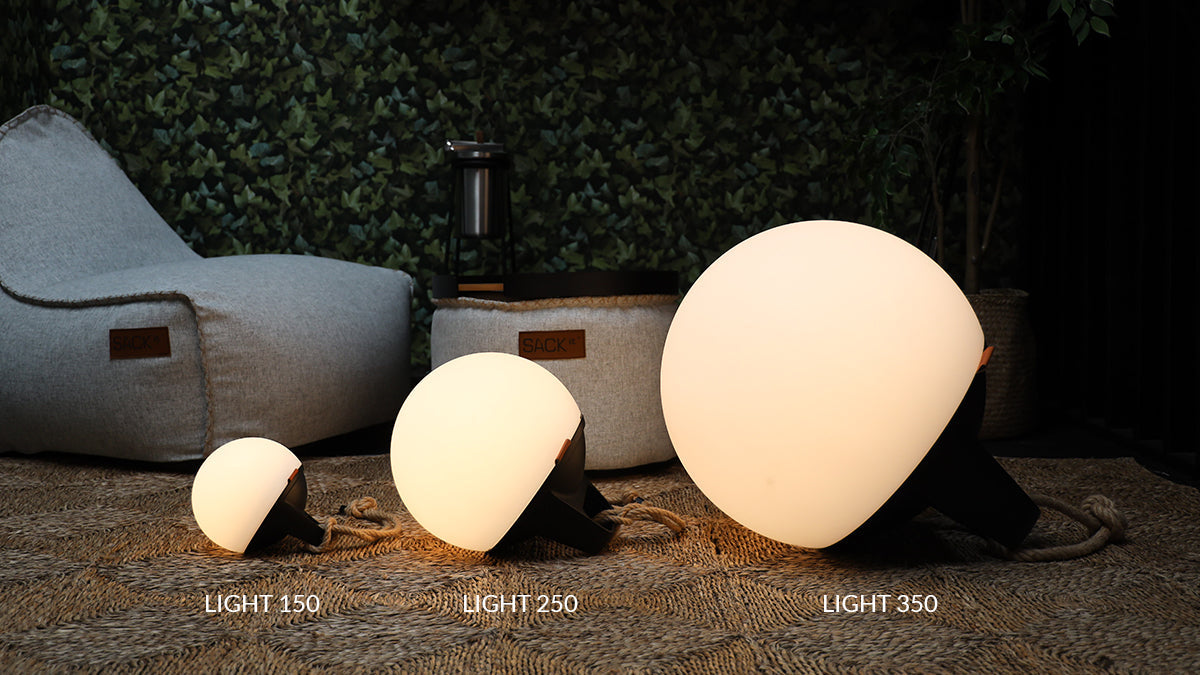 Light 350 - Utomhus / inomhus batteridriven lampa - Ø50 cm