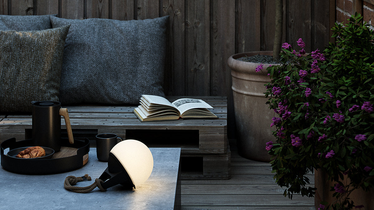 Light 150 - Utomhus / inomhus batteridriven lampa - Ø17 cm