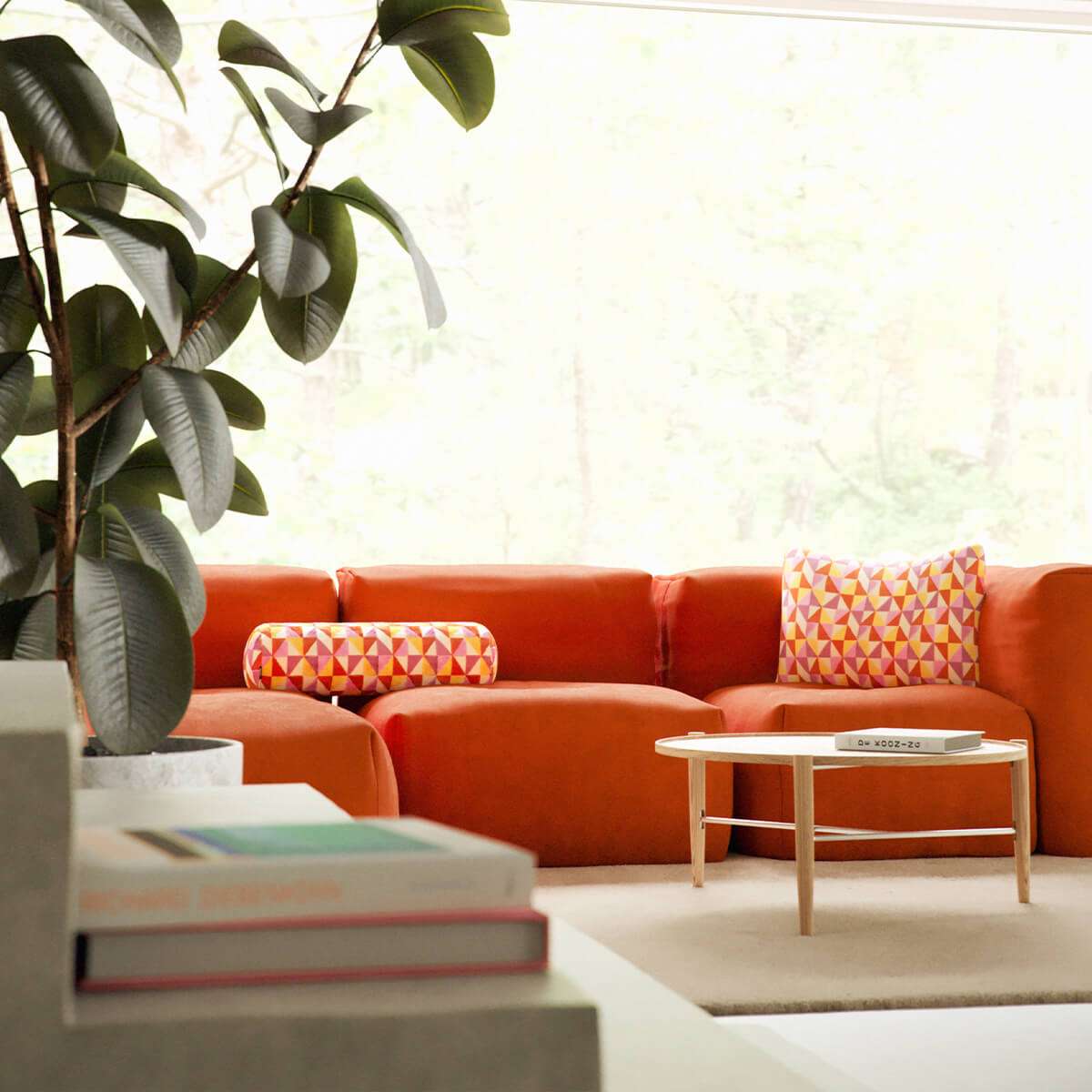 Soft Sofa Indoor - 3 Seater Open