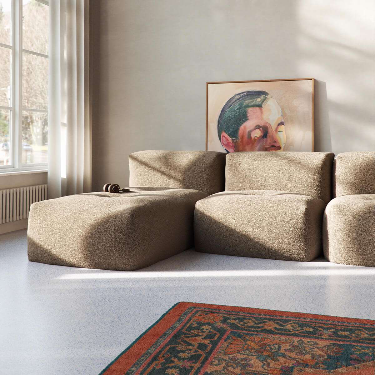Soft Sofa Indoor - 2 Seater