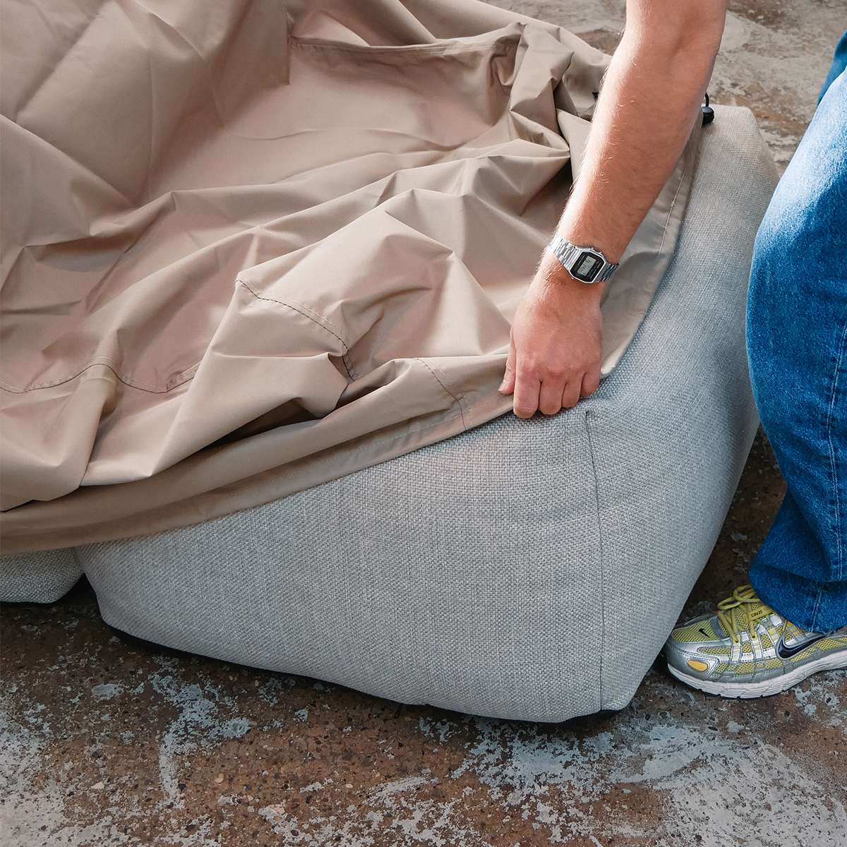 Soft Sofa Outdoor Winter Cover Sand - Seat