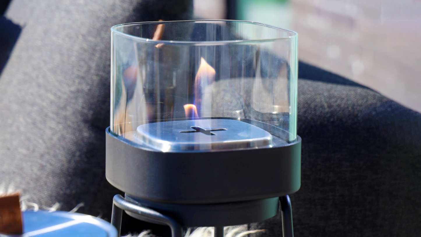 Patio Accessory Stand Ø14 + Bio Lamp - Bioetanollampa med stativ för inomhus och utomhusbruk