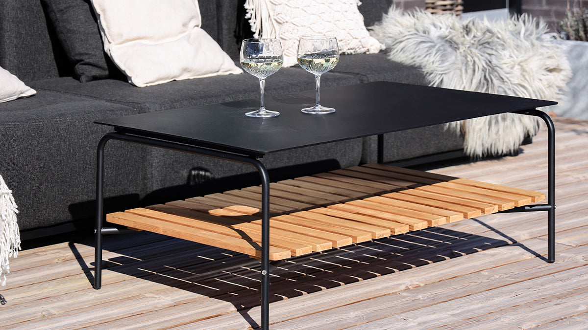 Patio Sofa Table - 113x70 - Utomhus soffbord i aluminium
