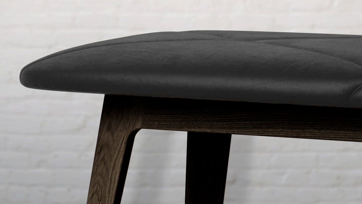 Nordic Bench - Dark Stained Oak - Bänk i härlig dansk design