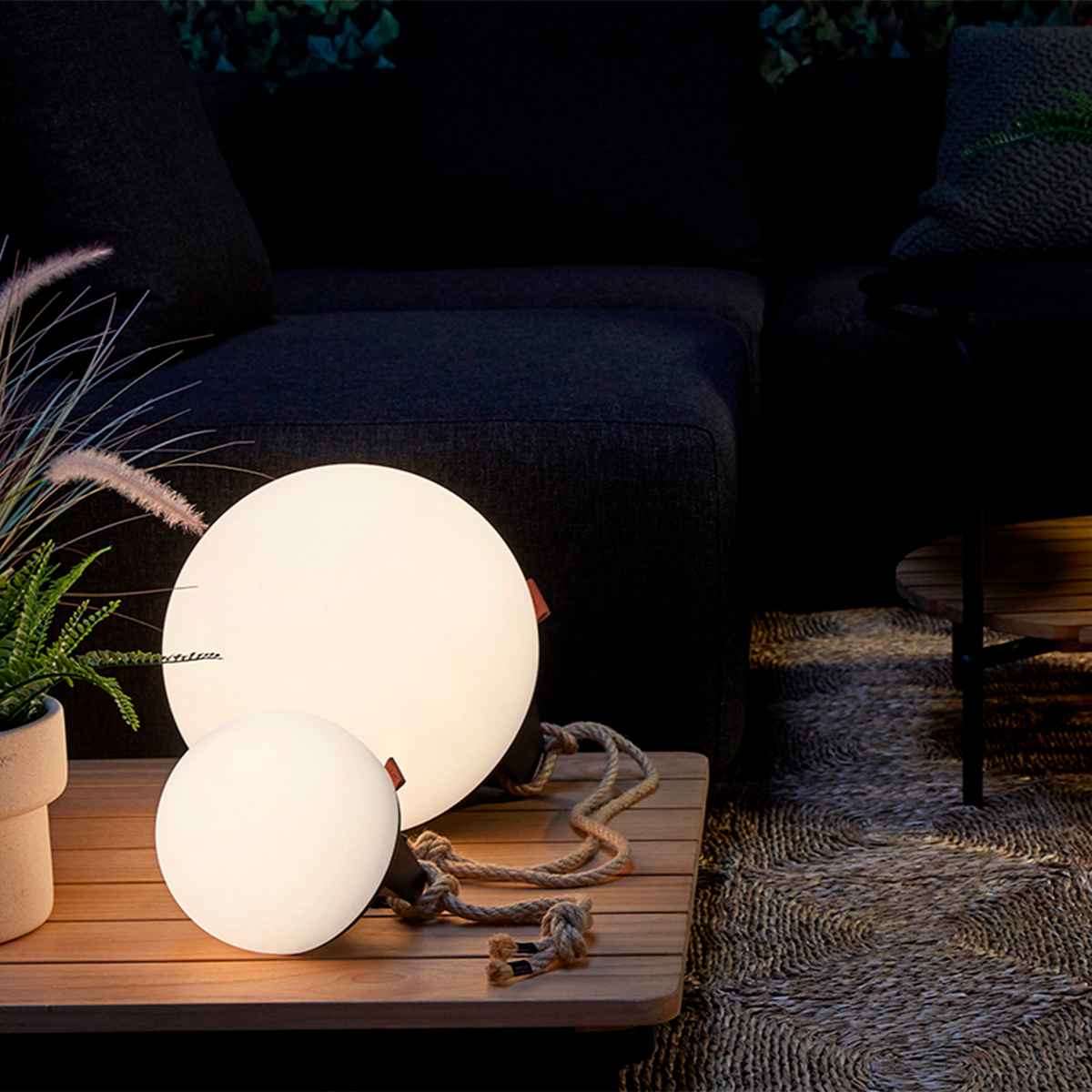 Light 155 - Utomhus / inomhus batteridriven lampa - Ø17 cm