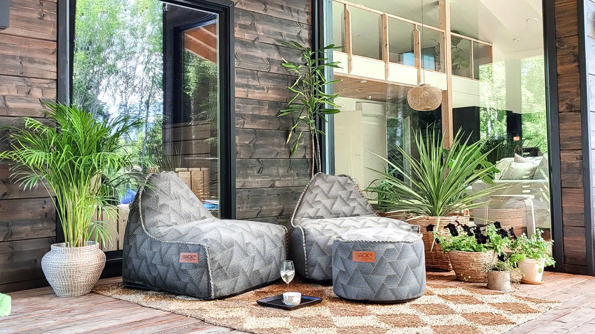 Pouf Noir - Limited Edition - Elegant designat puff i begränsat upplaga