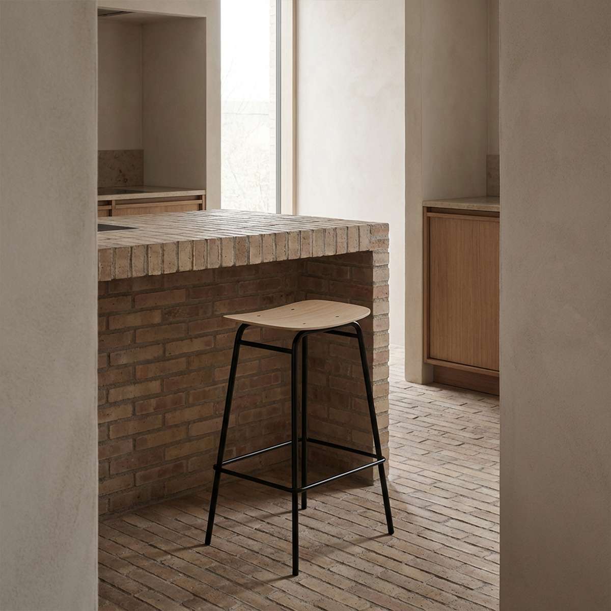 Frame Bar Stool - Wood