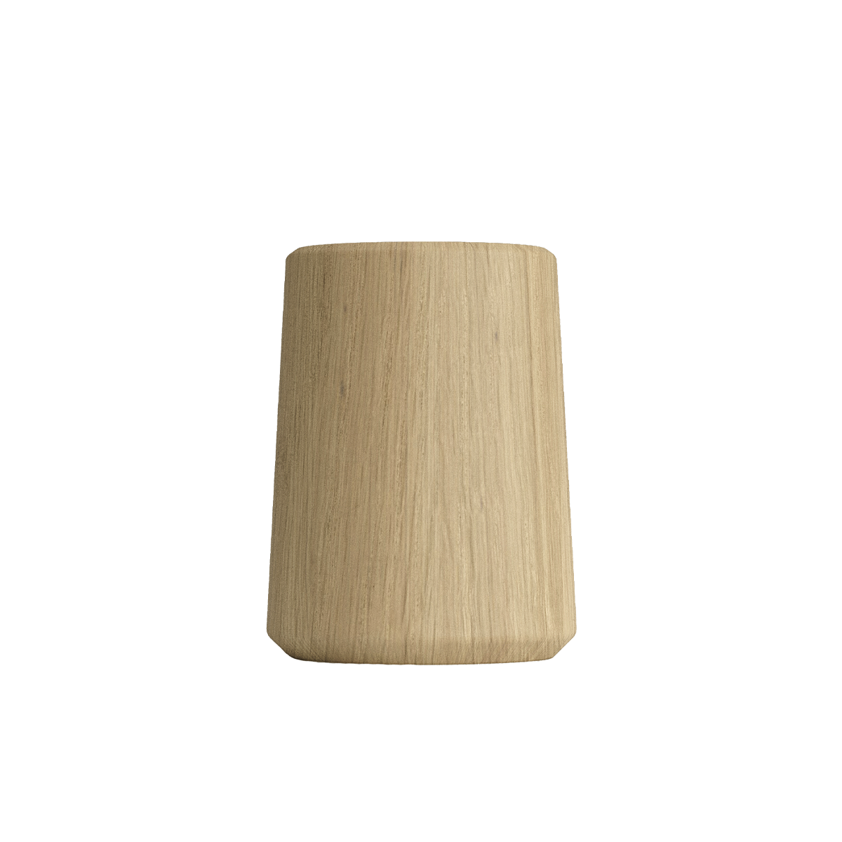 Oslo base lamp stand made of solid natural oak wood, size 10, for indoor use without lamp attached.