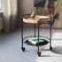 Serving Table w/ Nordic Serving Tray i naturlig ek – miljöbild