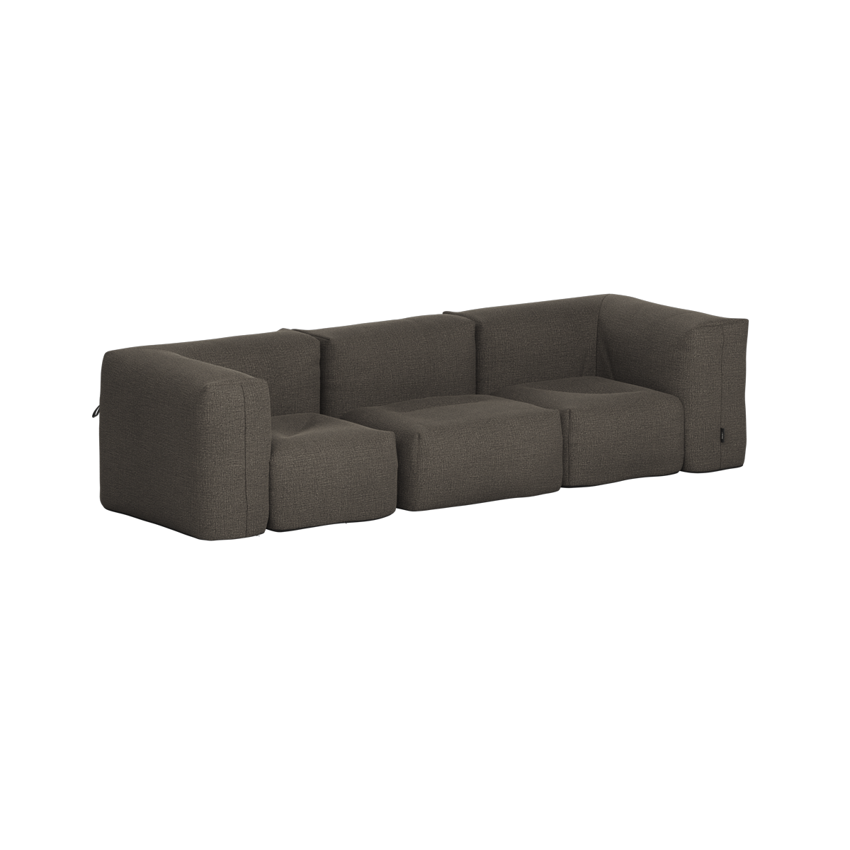 Soft Sofa Outdoor - 3 Seater i Kirra Noir från sackit