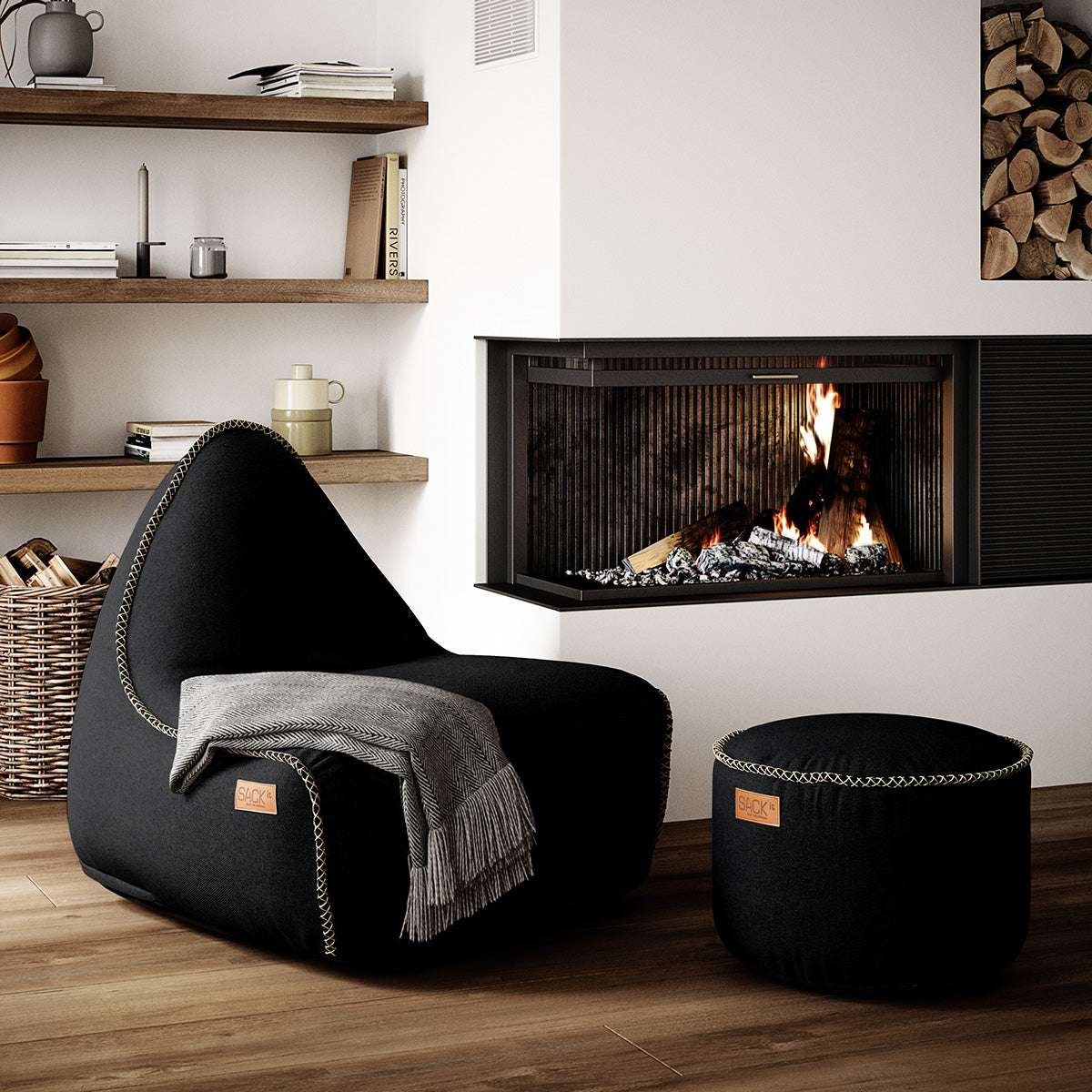 Canvas Lounge Chair