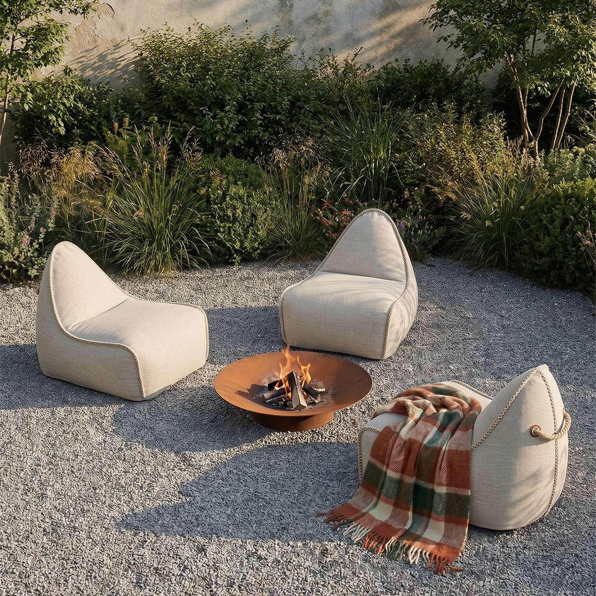 Cobana Lounge Chair i Kirra Sand – miljöbild