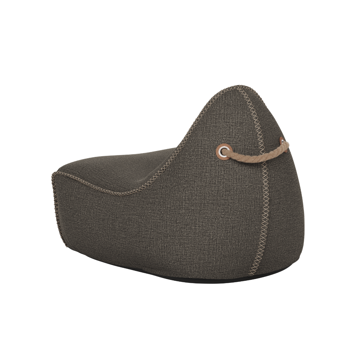 Cobana Lounge Chair i Kirra Noir från sackit