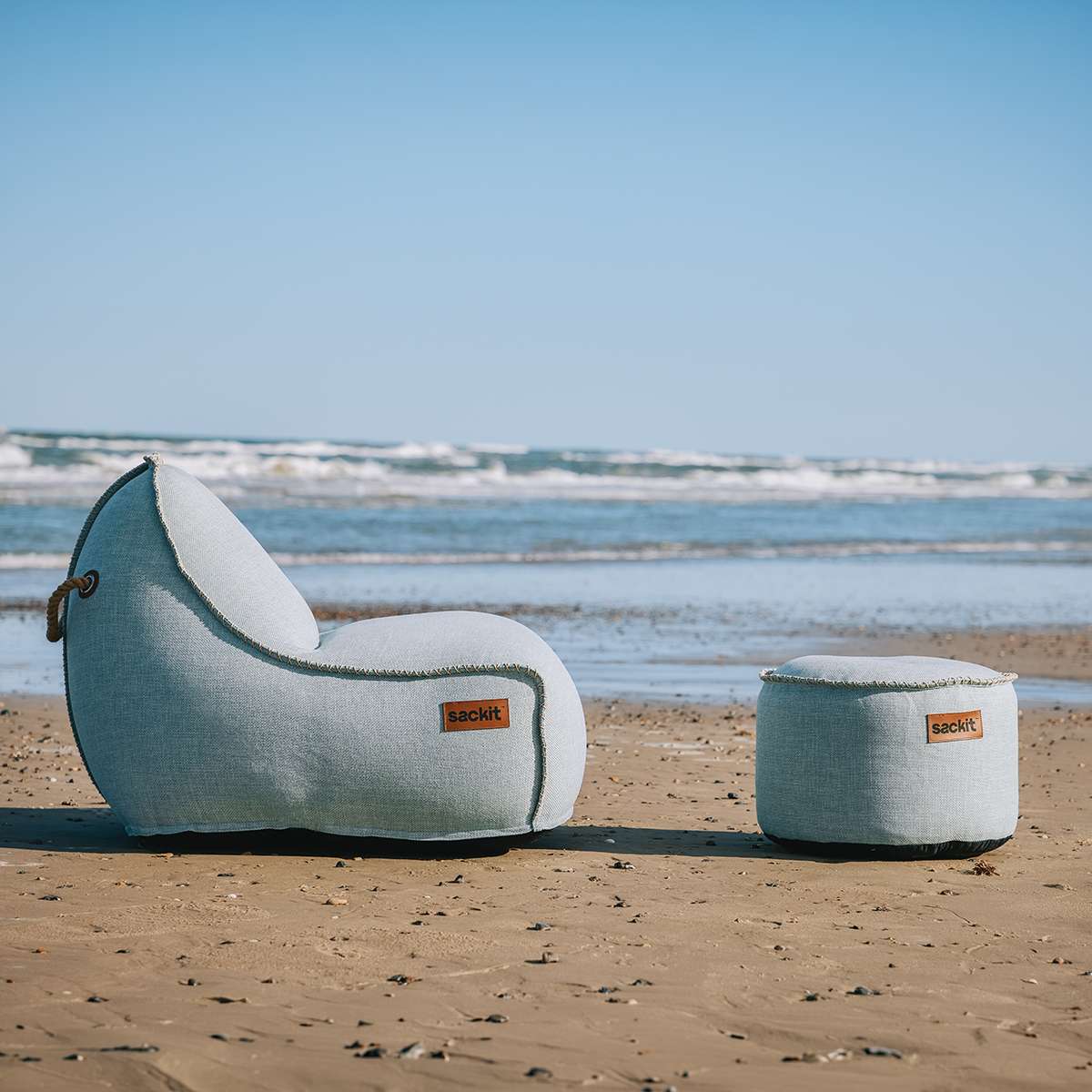 Cobana Lounge Chair i Kirra Light Blue – miljöbild