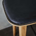 Nordic Bar Stool - Oak with stitches