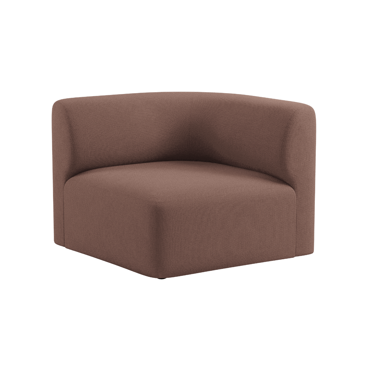 Fjord Sofa - Corner Section Left i Cosmo Clay från sackit