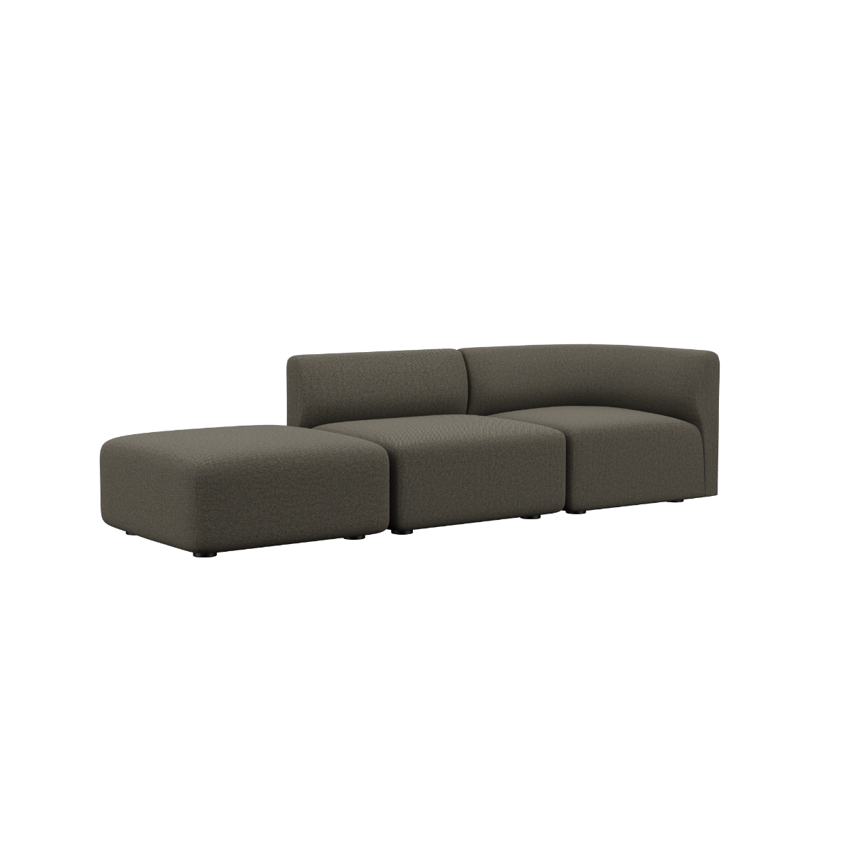 Fjord Sofa - 2 seater w/ open end