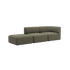 Fjord Sofa - 2 seater w/ open end
