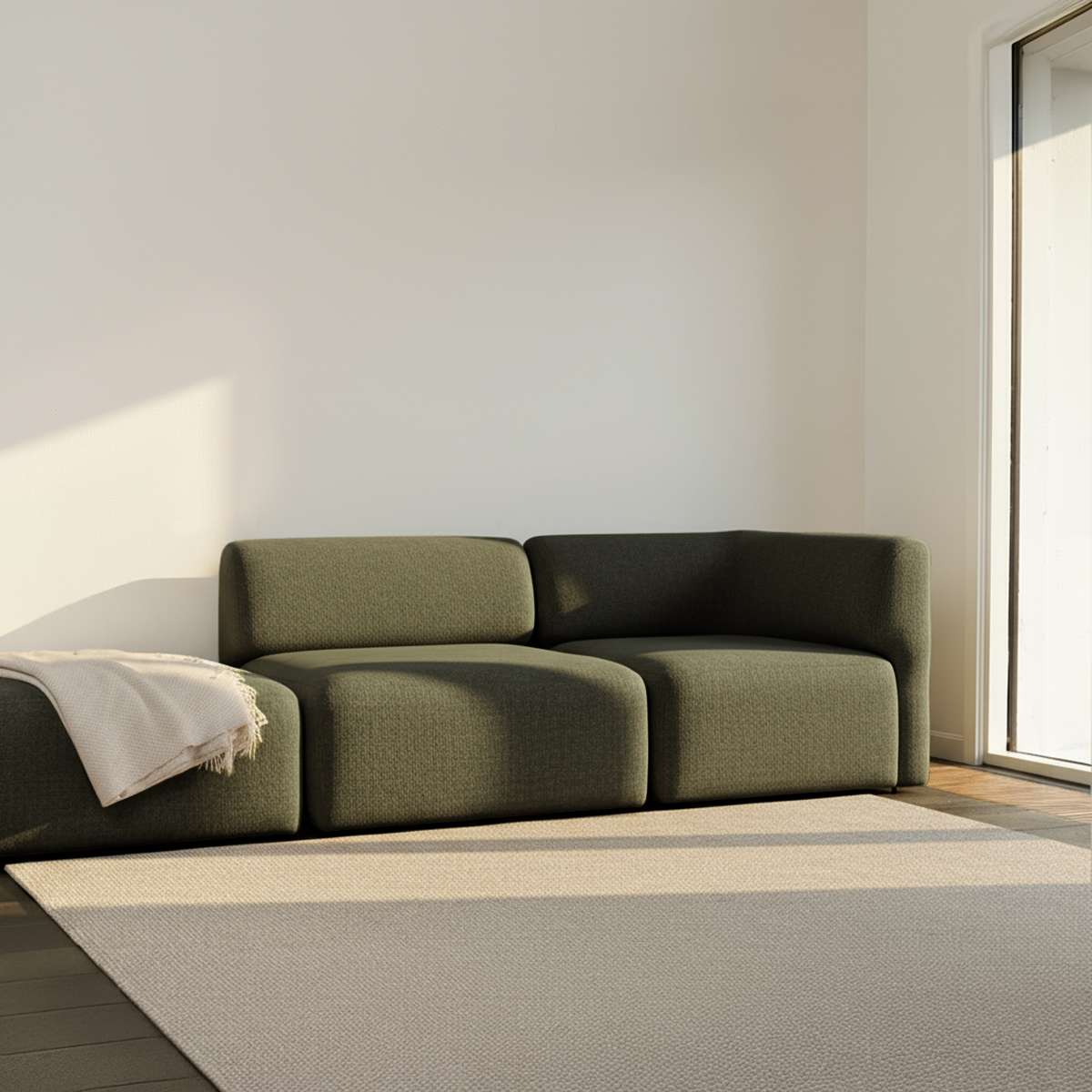 Fjord Sofa - 2 seater w/ open end