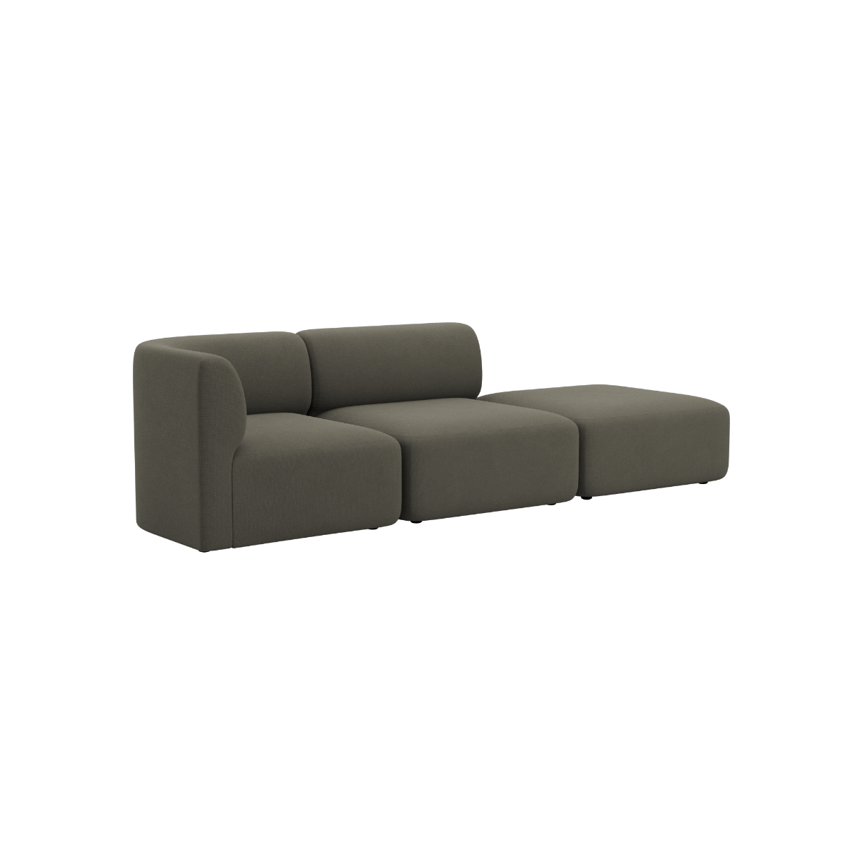 Fjord Sofa - 2 seater w/ open end