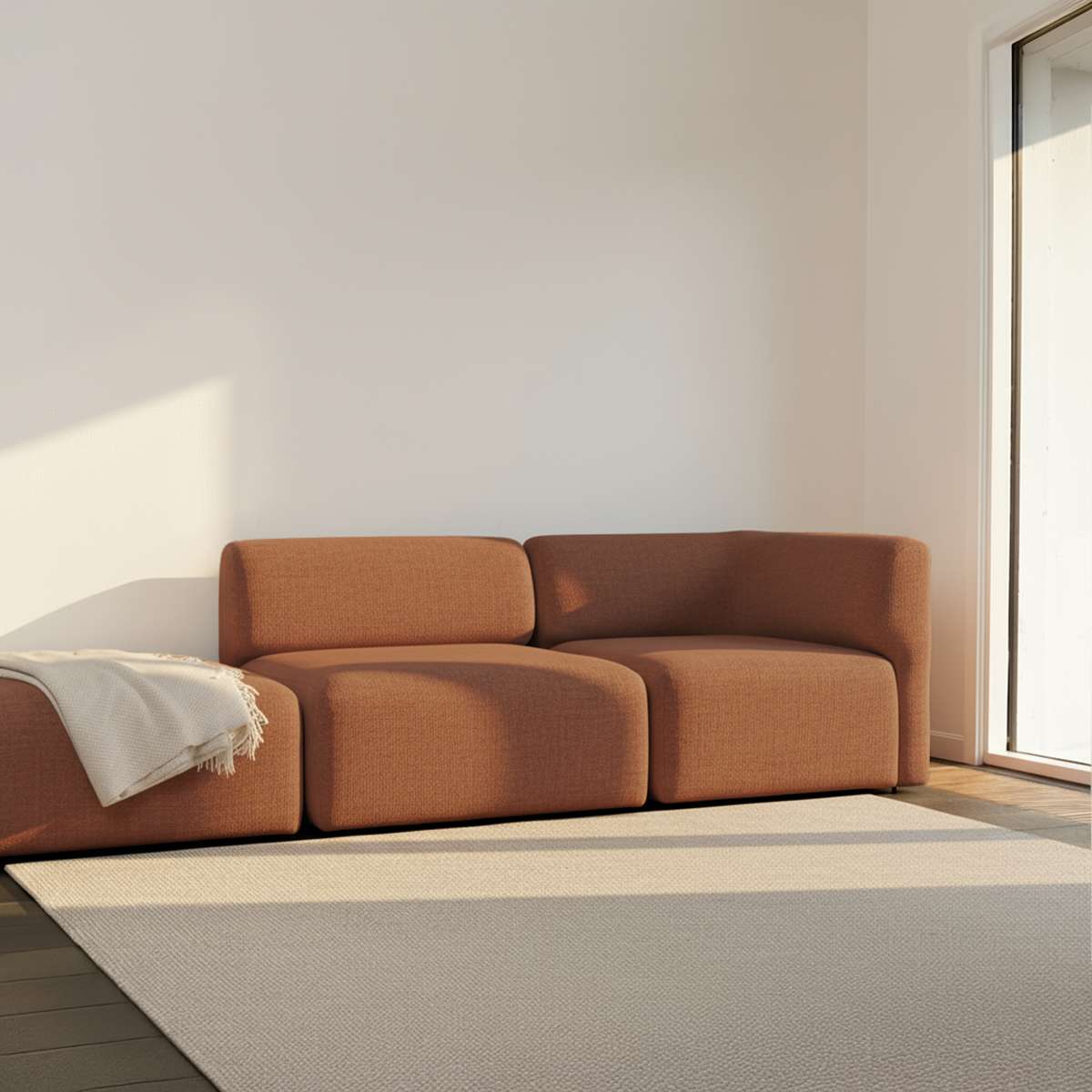 Fjord Sofa - 2 seater w/ open end
