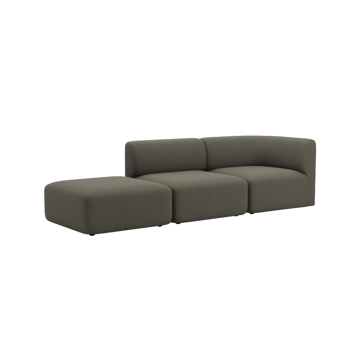 Fjord Sofa - 2 seater w/ open end
