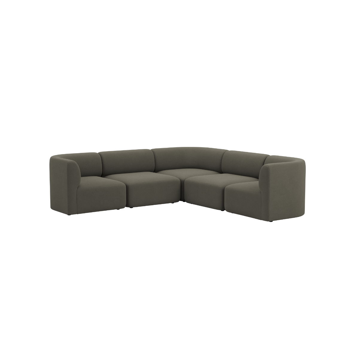 Fjord Sofa - Corner Sofa i Cosmo Stone från sackit