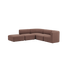 Fjord Sofa - Corner Sofa w/ open end i Cosmo Clay från sackit