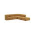 Fjord Sofa - Corner Sofa w/ open end i Cosmo Mustard från sackit
