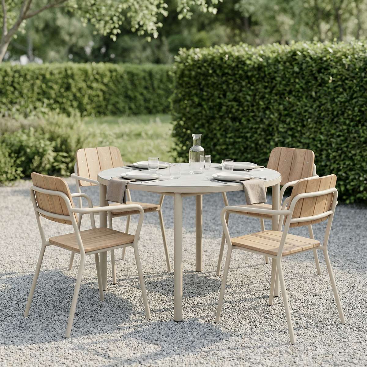 Kirra Dining table Ø110 Ceramic