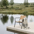 Kirra Patio Lounge Chair i Noir – miljöbild