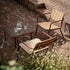 Kirra Patio Lounge Chair i Chestnut – miljöbild