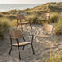 Kirra Patio Lounge Chair i Chestnut – miljöbild