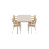 Kirra Dining Table Ceramic & 6 Kirra Patio Chair