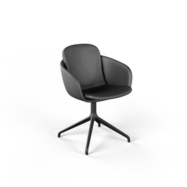 Chair no. One S2 Black Swivel