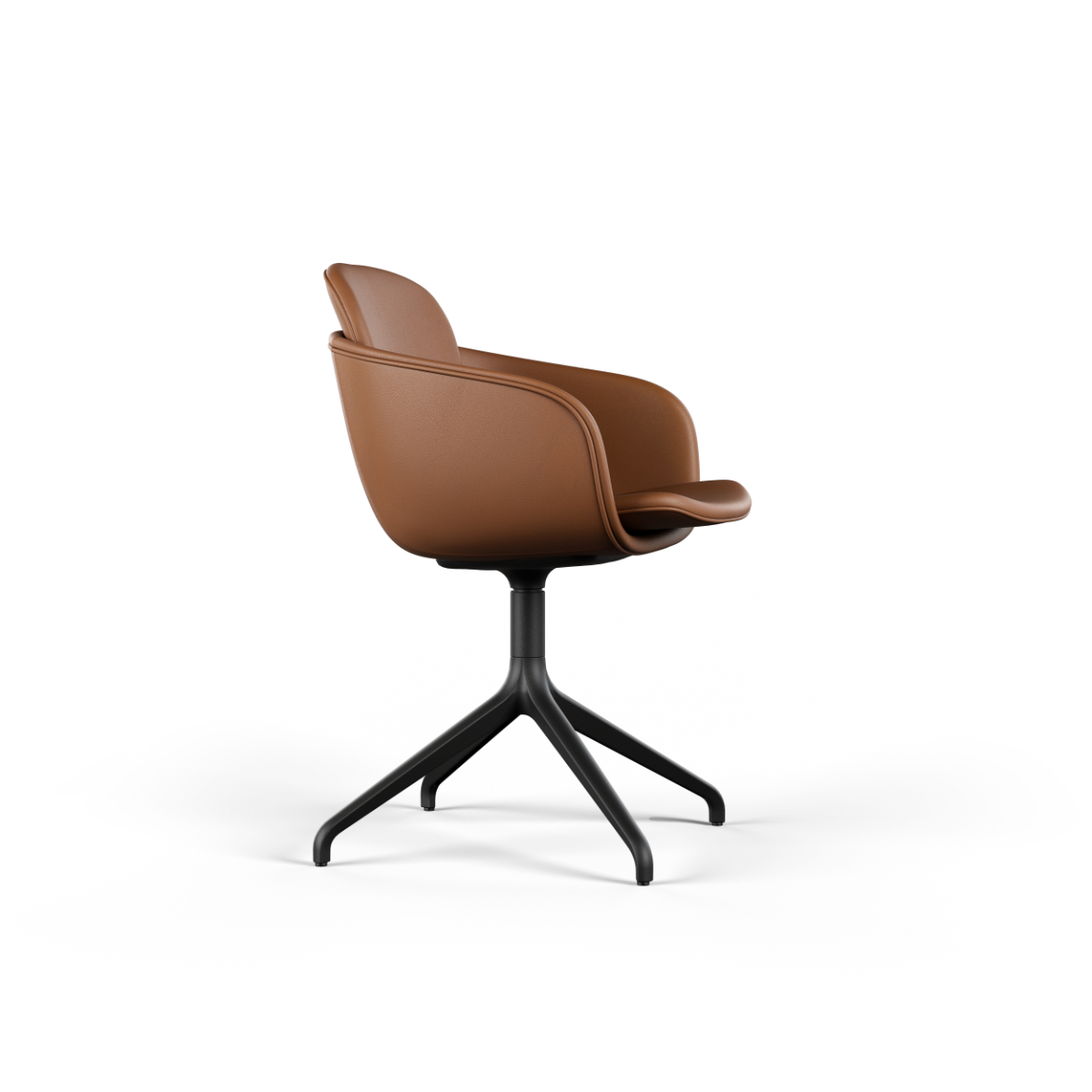 Chair no. One S2 Black Swivel