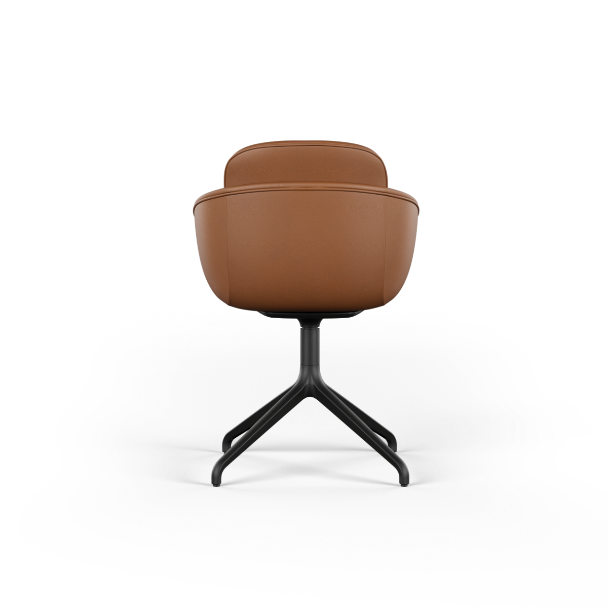 Chair no. One S2 Black Swivel