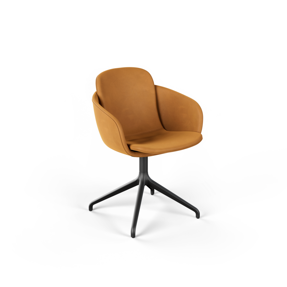 Chair no. One S2 Black Swivel