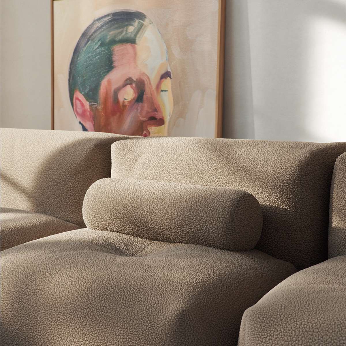 Soft Sofa Indoor - 4 Seater Corner Sofa