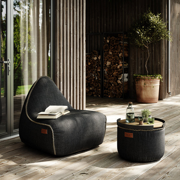 Cobana Lounge Chair & Pouf