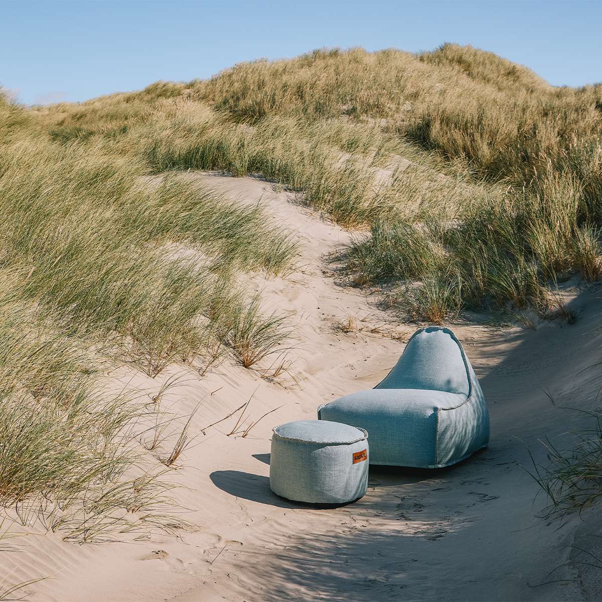 Cobana Lounge Chair & Pouf